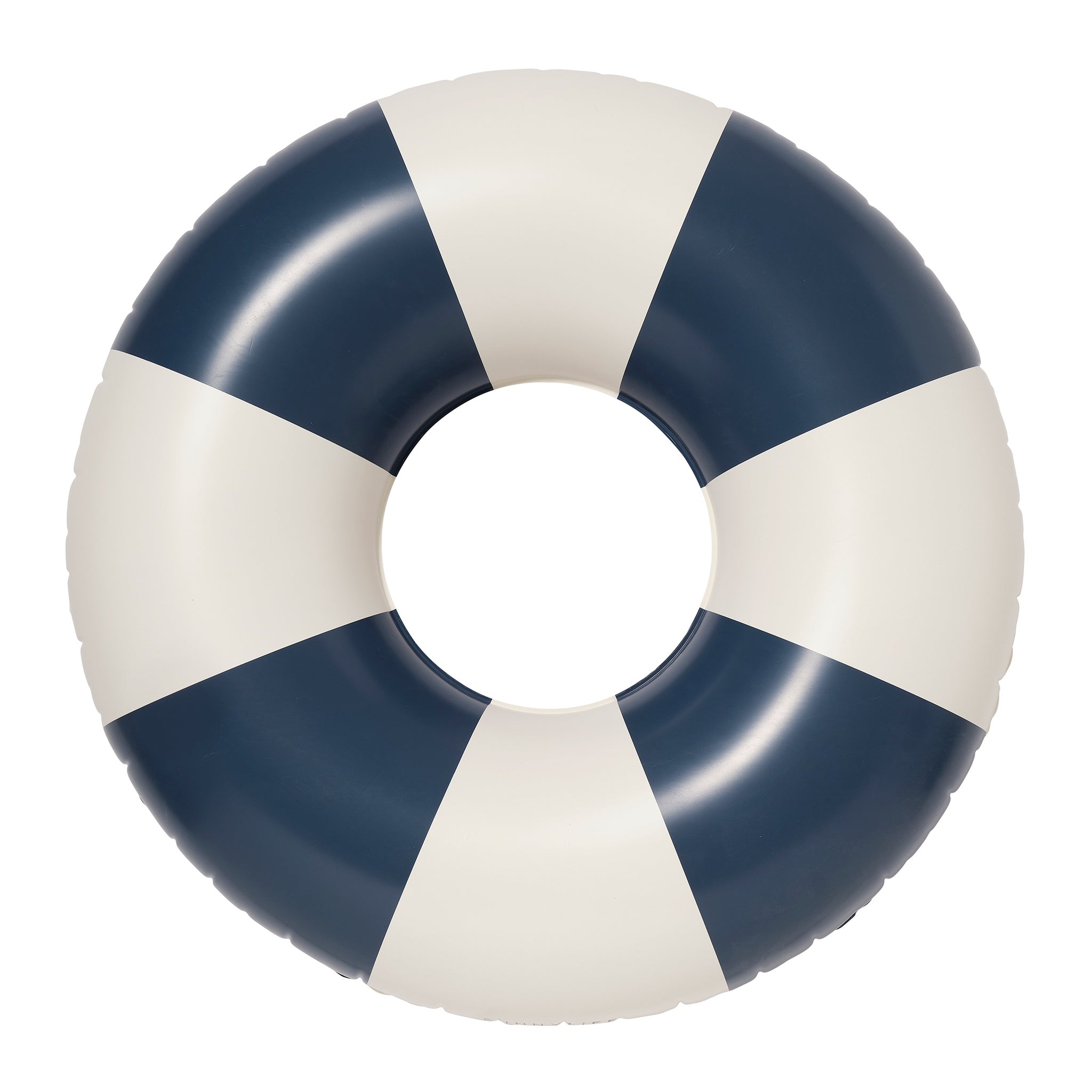 Tube Pool Ring Navy Stripe