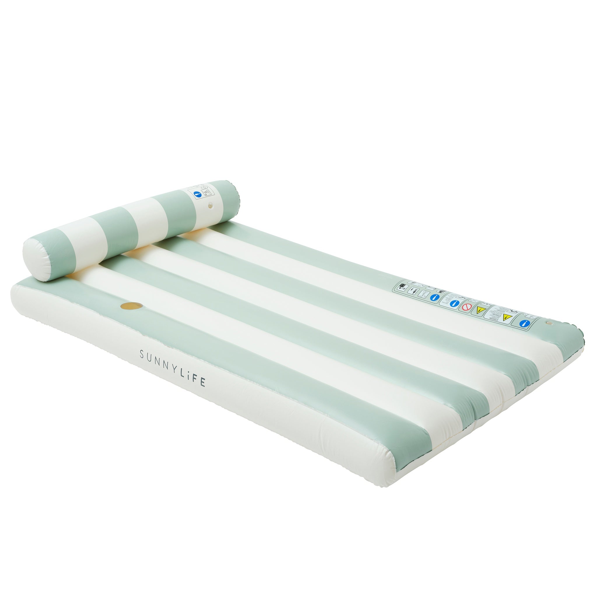 Luxe Lilo Green Stripe