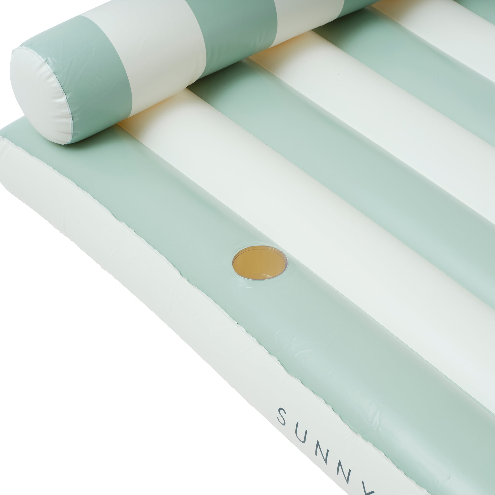 Luxe Lilo Green Stripe