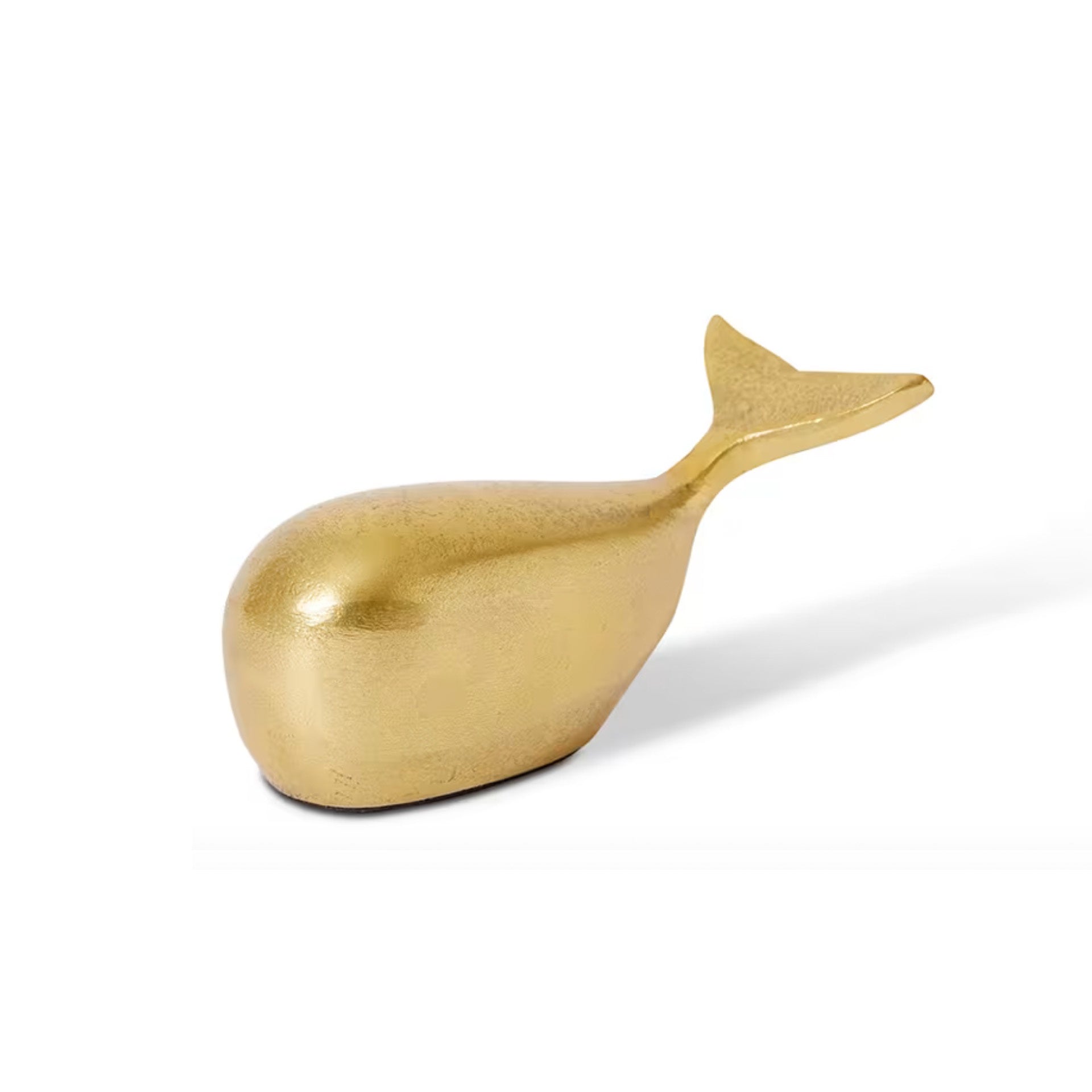 Whale Sculpture | Gold