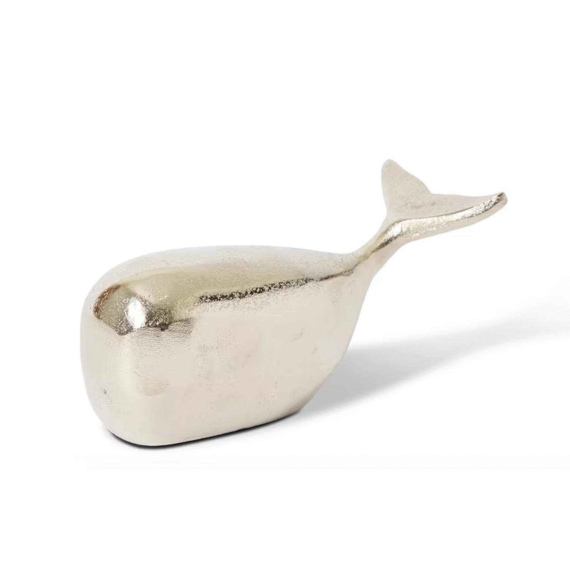 Whale Large Sculpture | Nickel