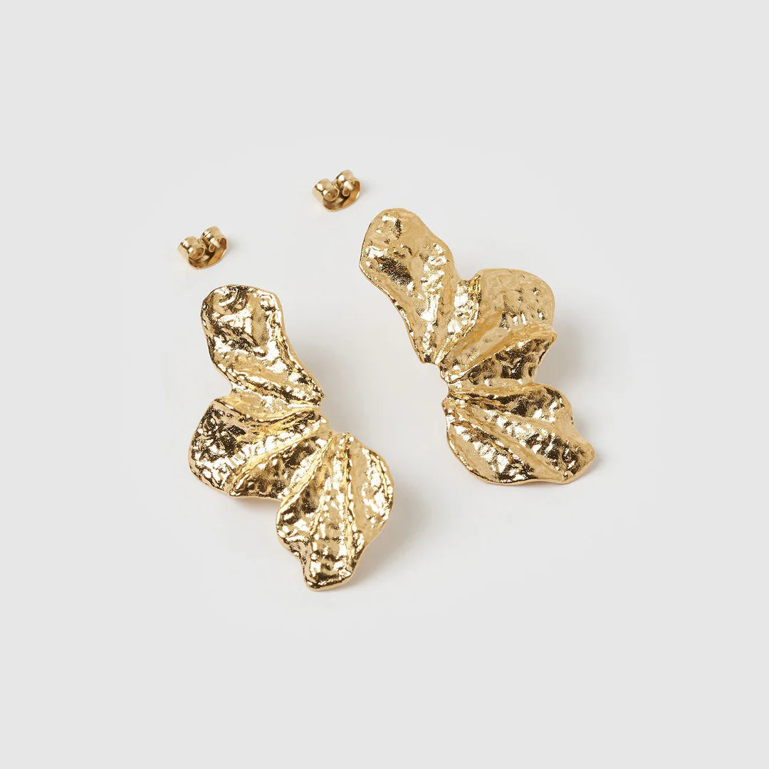 Stassia Earrings | Gold