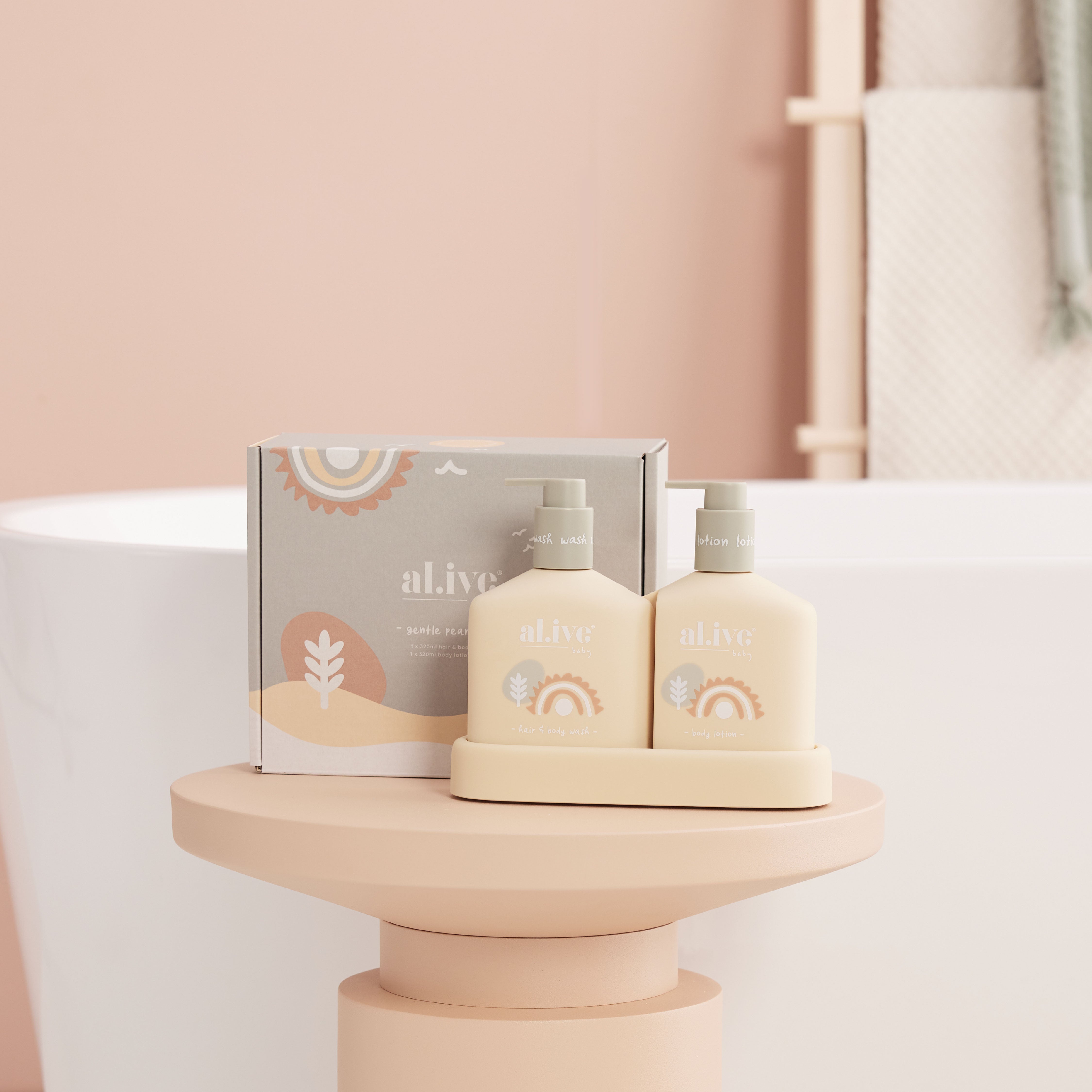 Baby Hair &amp; Body Duo | Gentle Pear