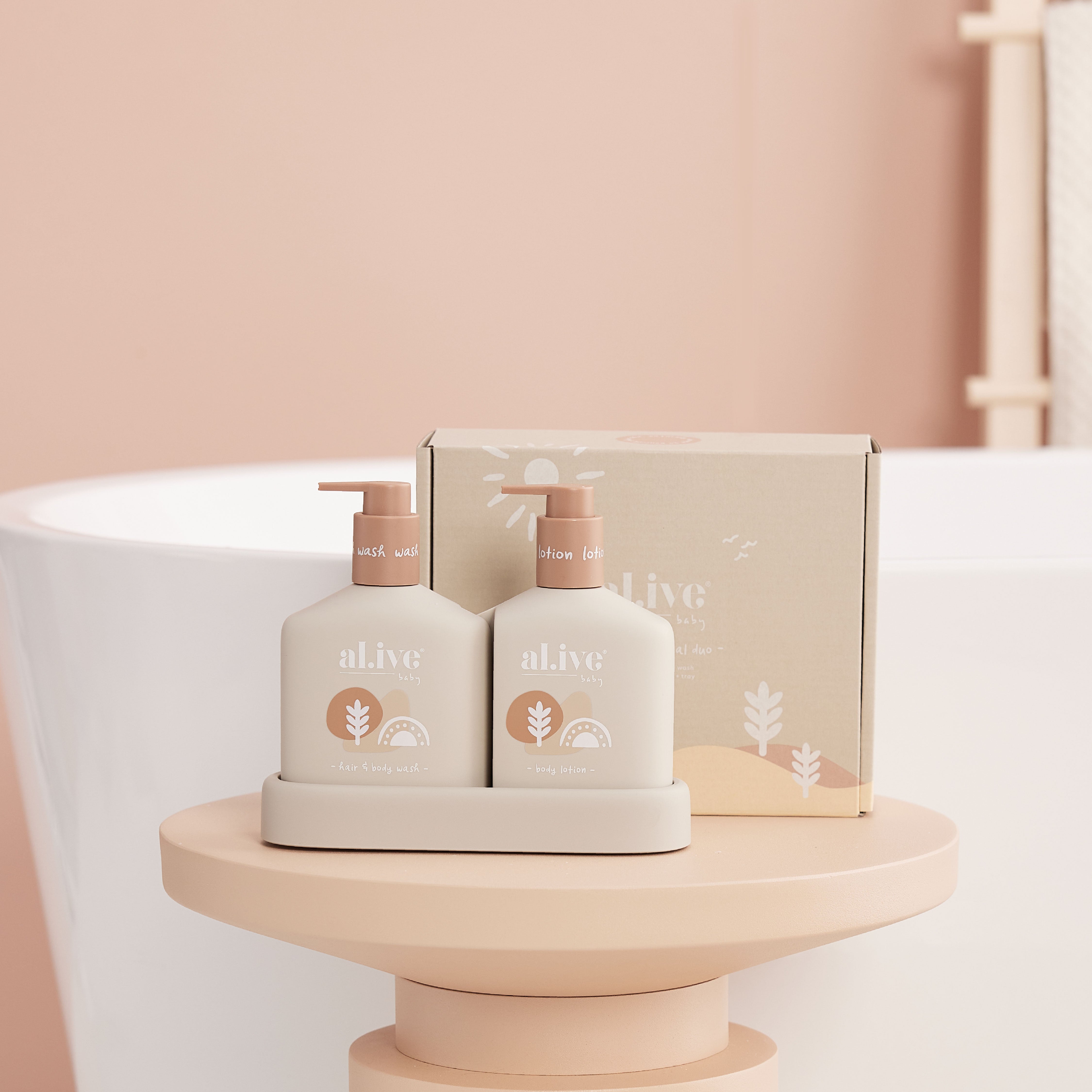 Baby Hair & Body Duo | Calming Oatmeal