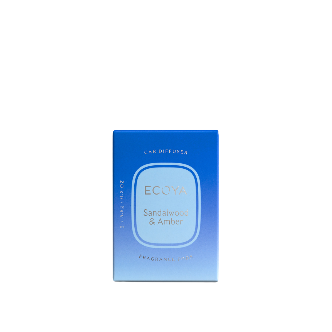 Sandalwood & Amber Car Diffuser Refill Pods