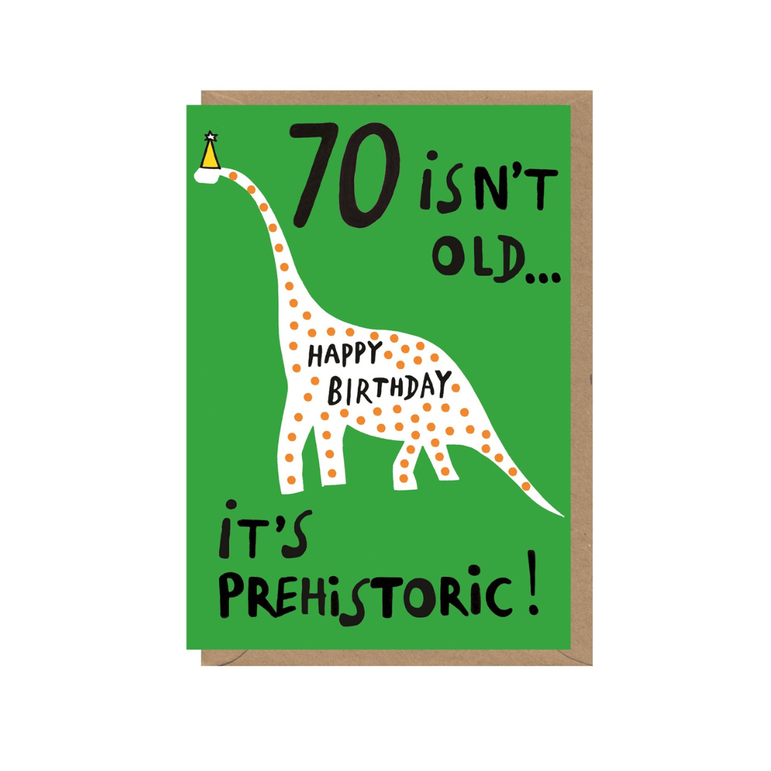 'Earlybird Dino 70' Card