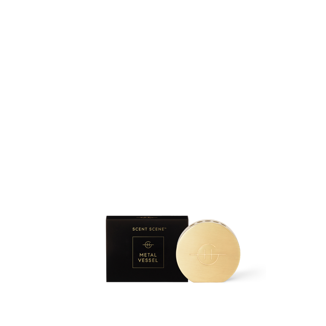 Scent Scene Metal Vessel | Gold