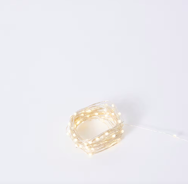 Luminous Bright String Light | Silver | 10m