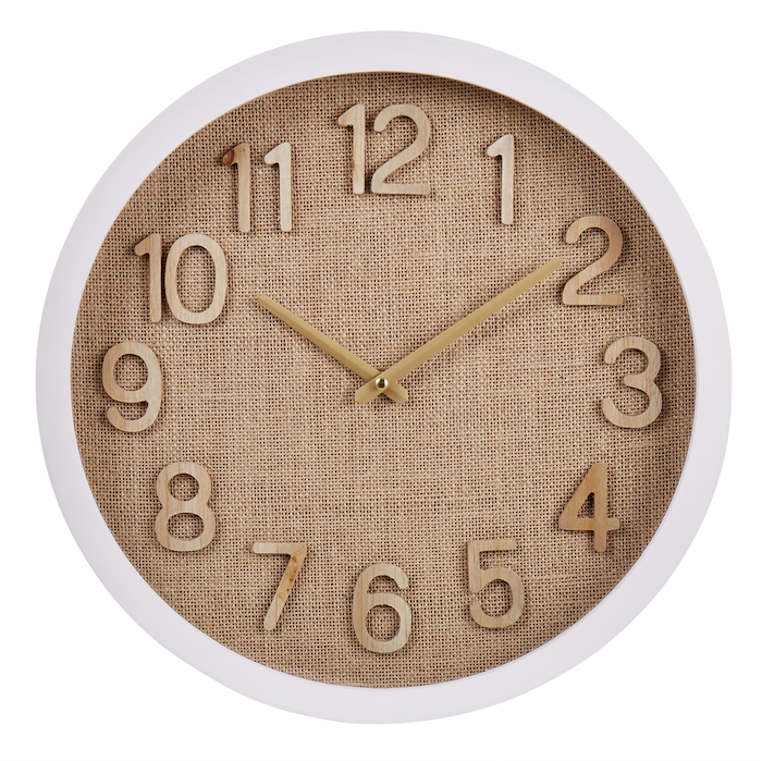 Cunene Wea Wall Clock | Brown