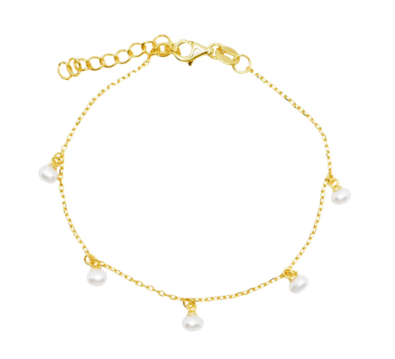 Pearl Bracelet | Gold