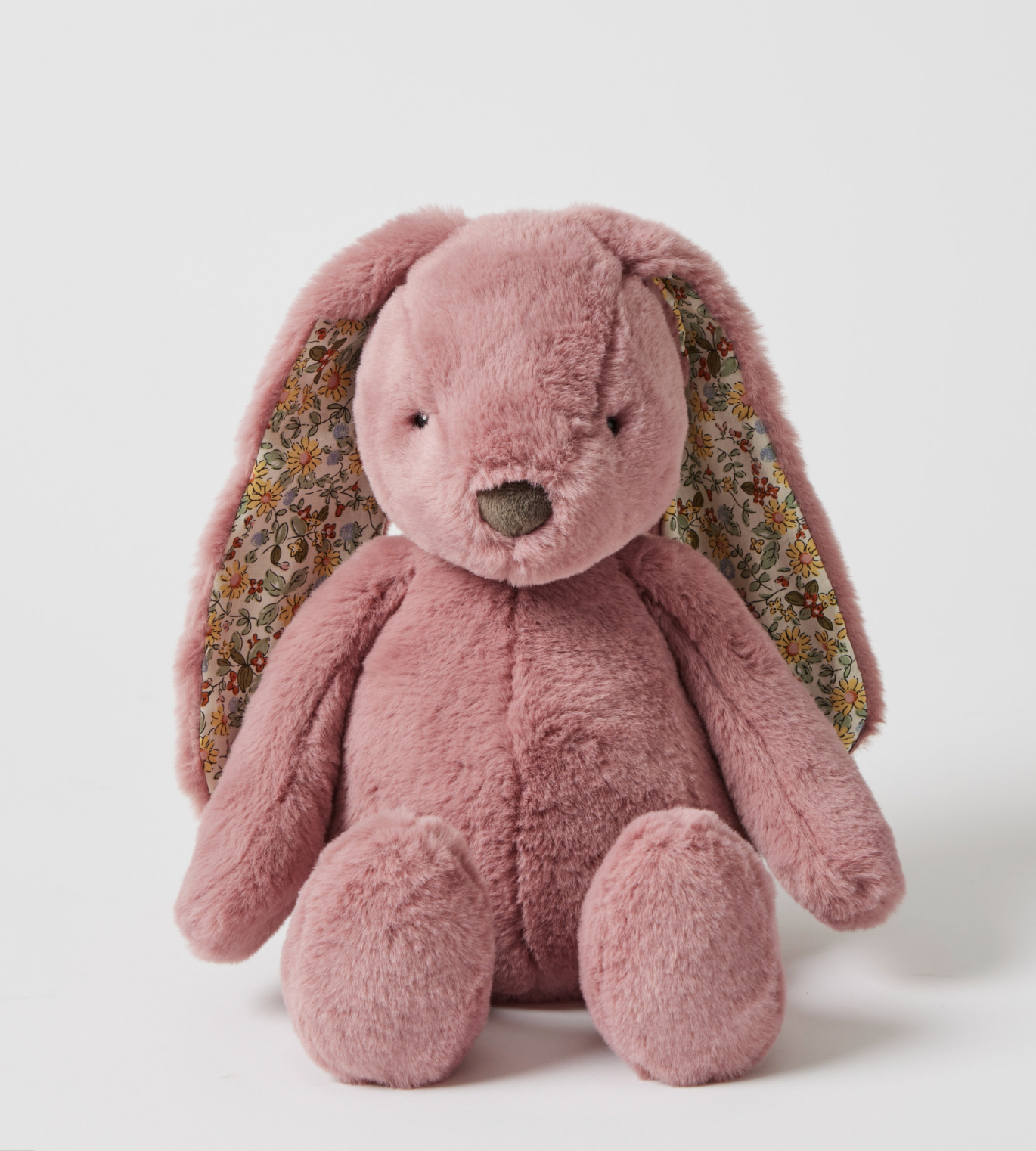 Floral Raspberry Bunny Toy