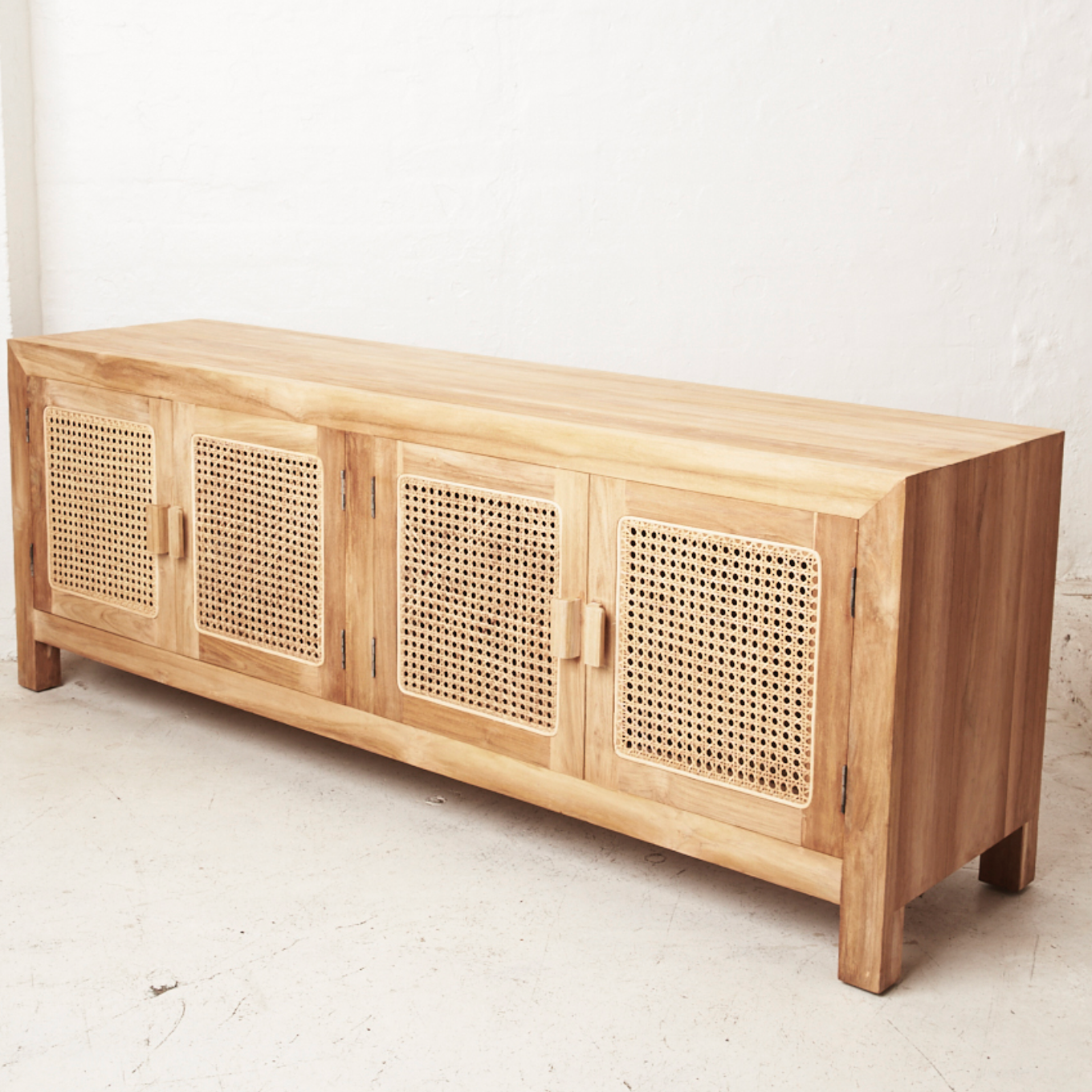 St Barts Natural Low Line Console
