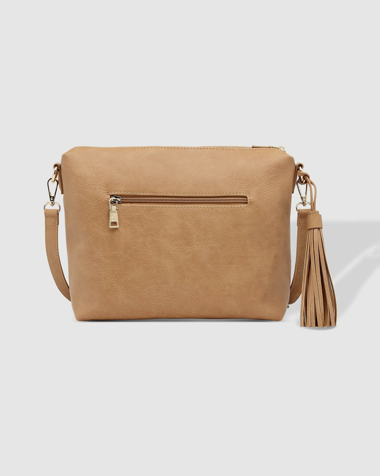 Daisy Stripe Crossbody Bag | Camel