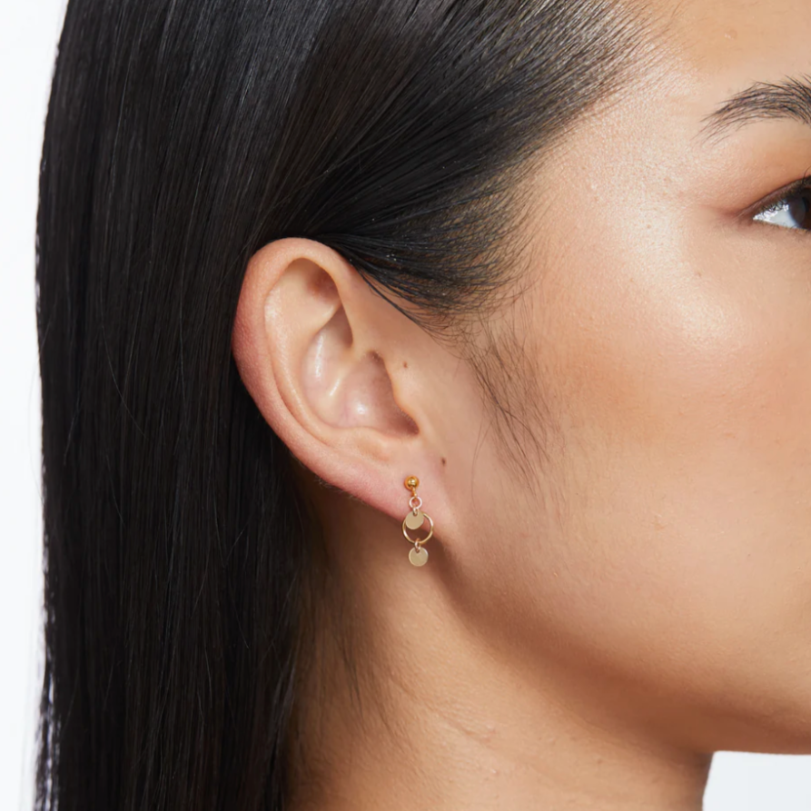 Aida Earrings | Gold
