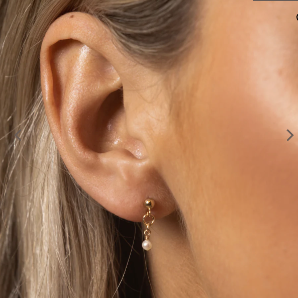 Drew Earrings | Gold