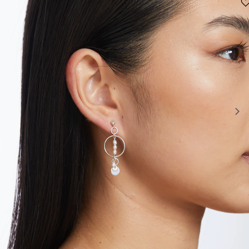 Elsa Freshwater Pearl Earrings | Sterling Silver