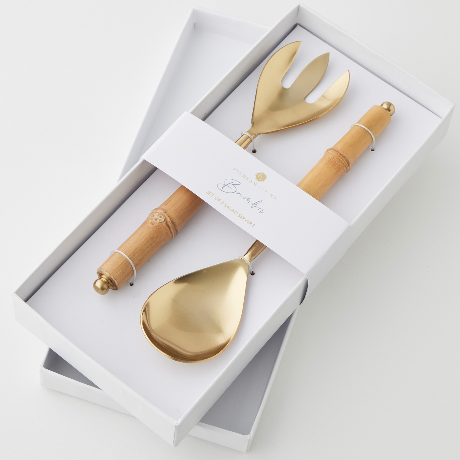 Bambu Salad Servers S/2