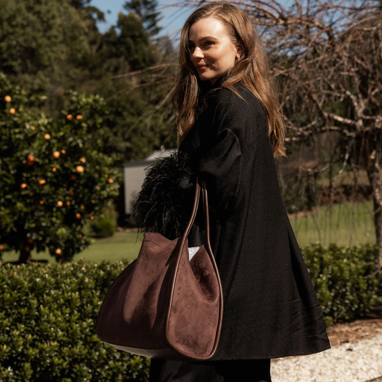 Sutton Shoulder Bag | Chocolate