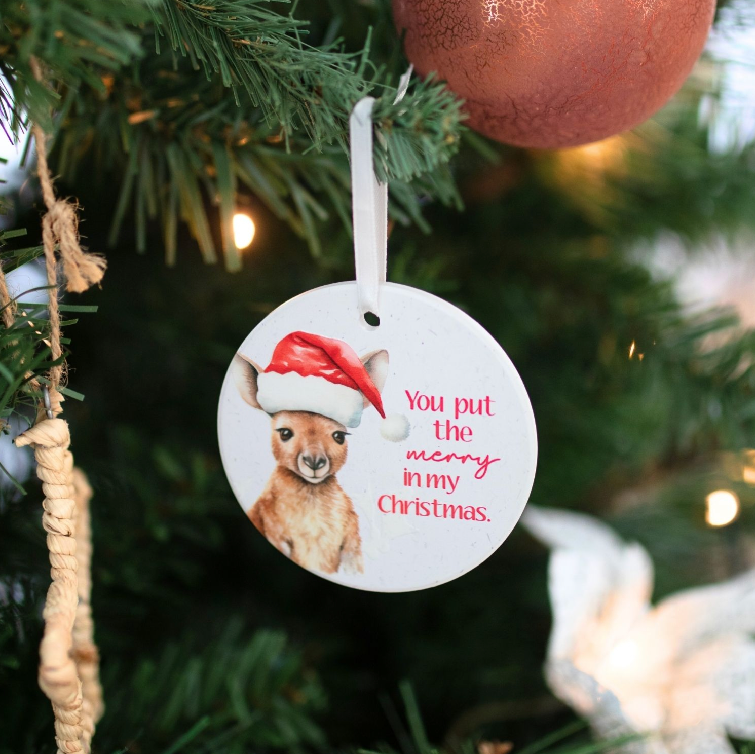 Christmas Kangaroo Keepsake