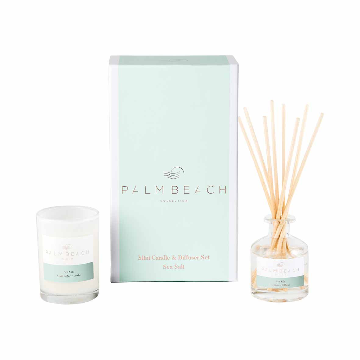 Sea Salt Mini Candle & Diffuser Pack