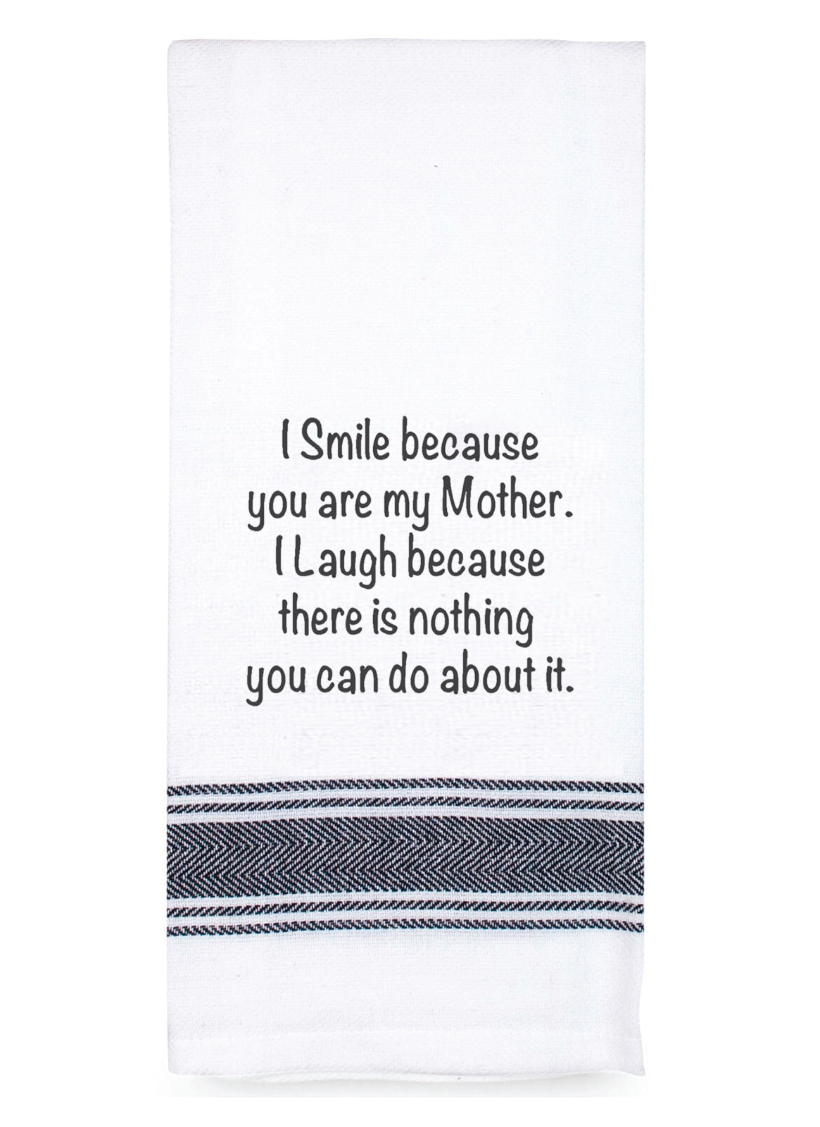 'It's Not Drinking Alone If The Dog' Tea Towel