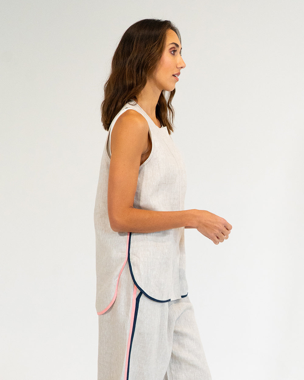 St Moritz Tank | Natural