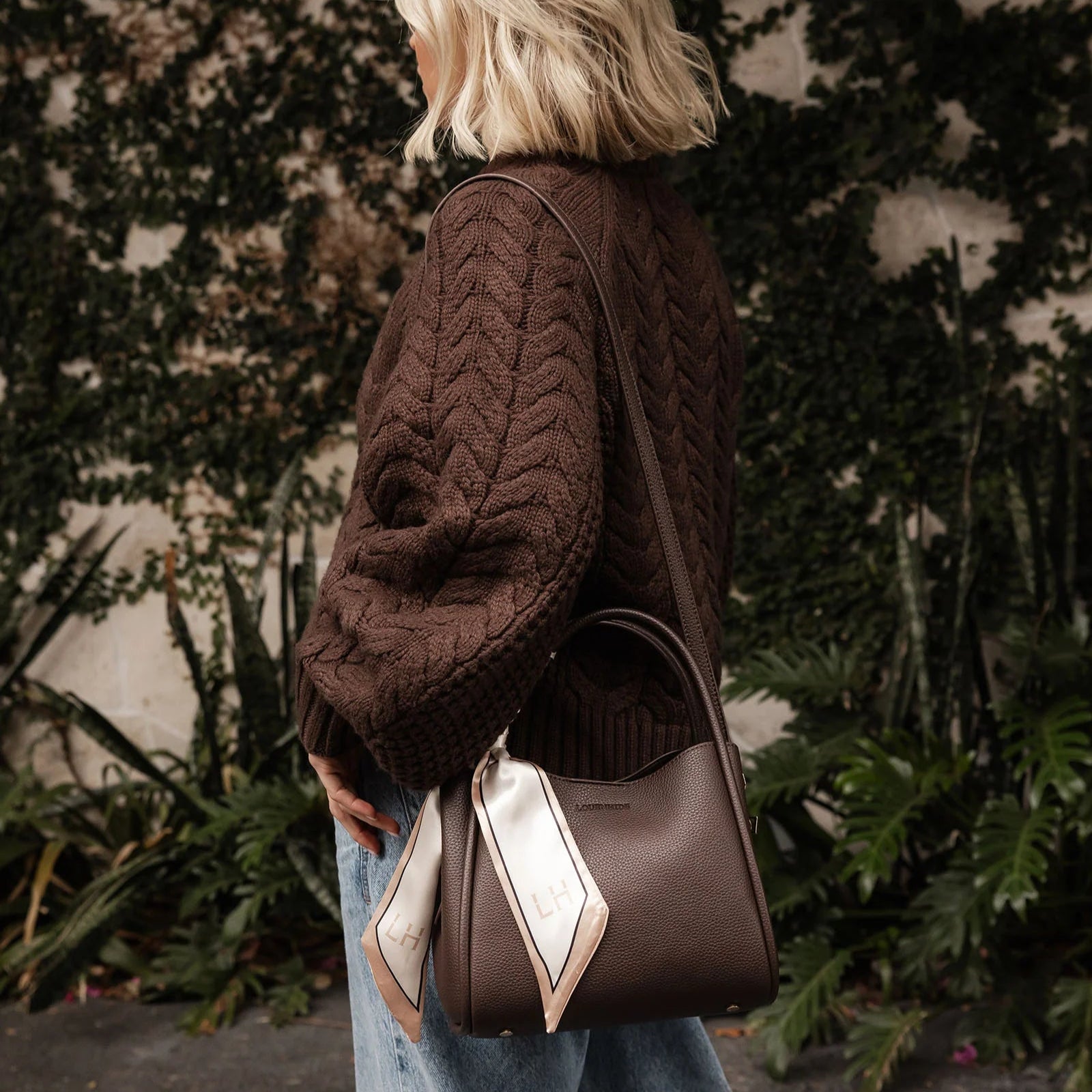 Steffie Mini Tote Bag | Chocolate
