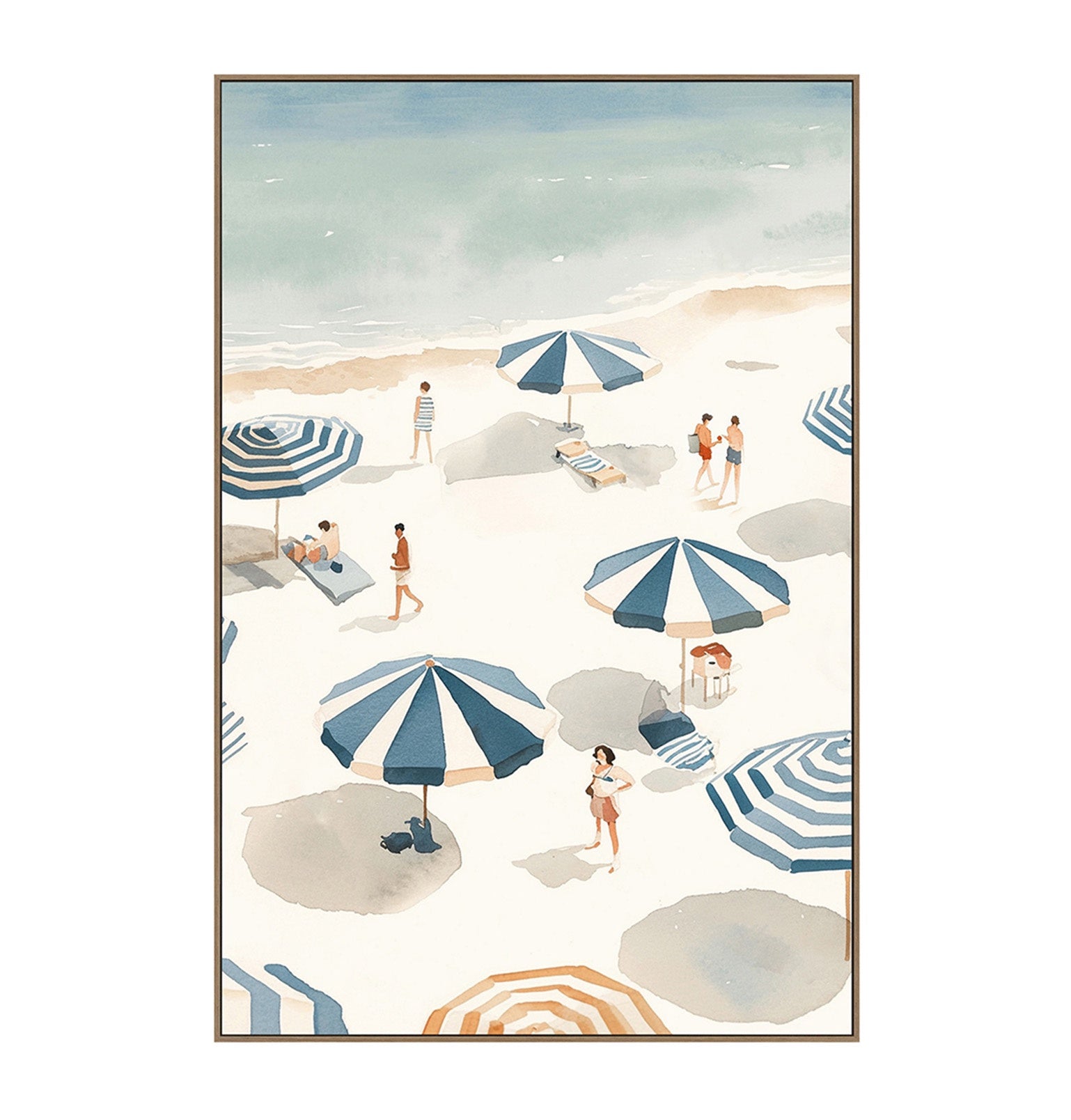 Summertime Framed Canvas II