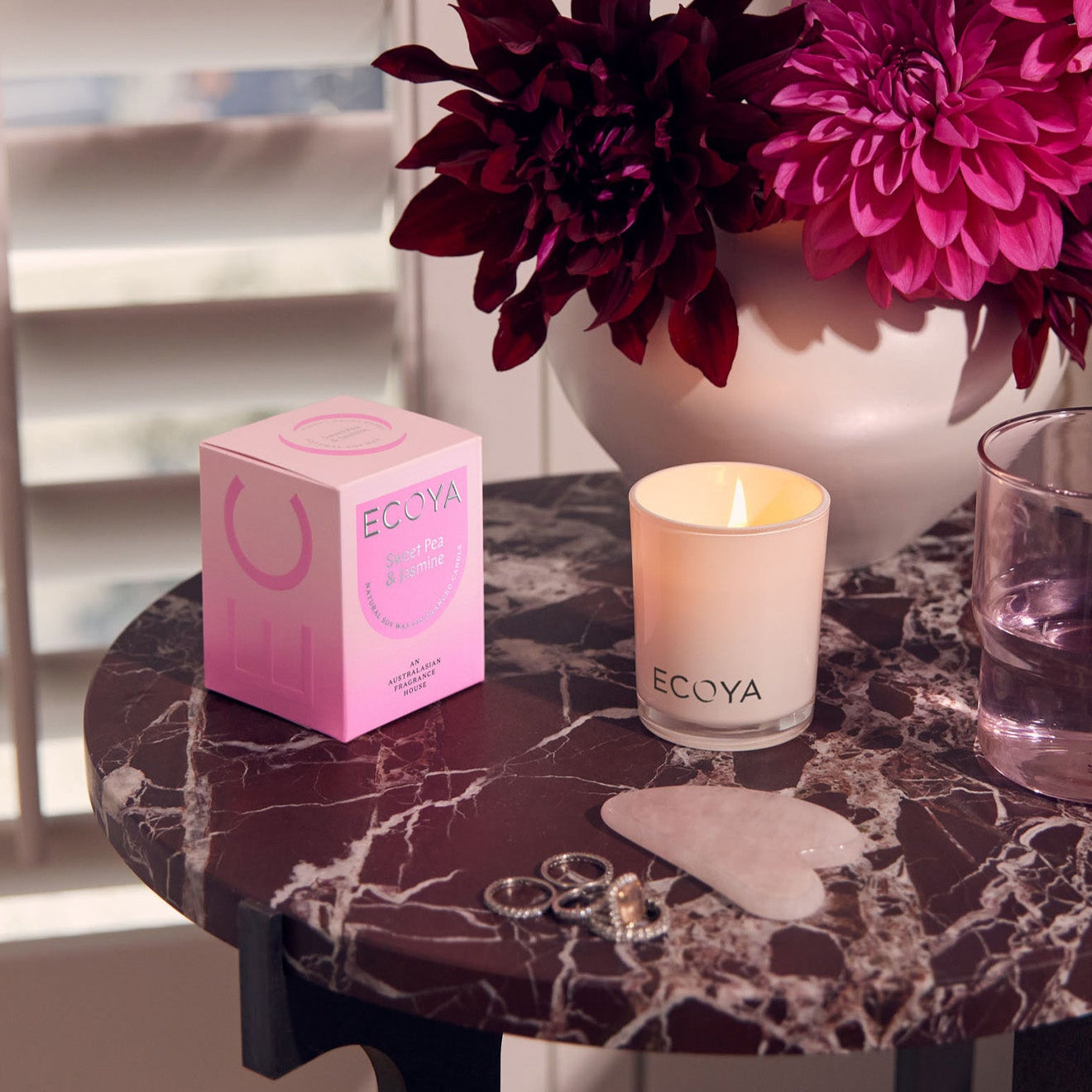 Sweet Pea & Jasmine Mini Madison Candle