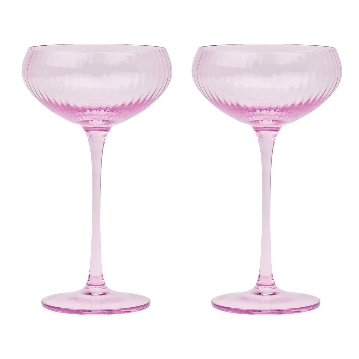 The Lou Coupe Glass | Set of 2 Lilac