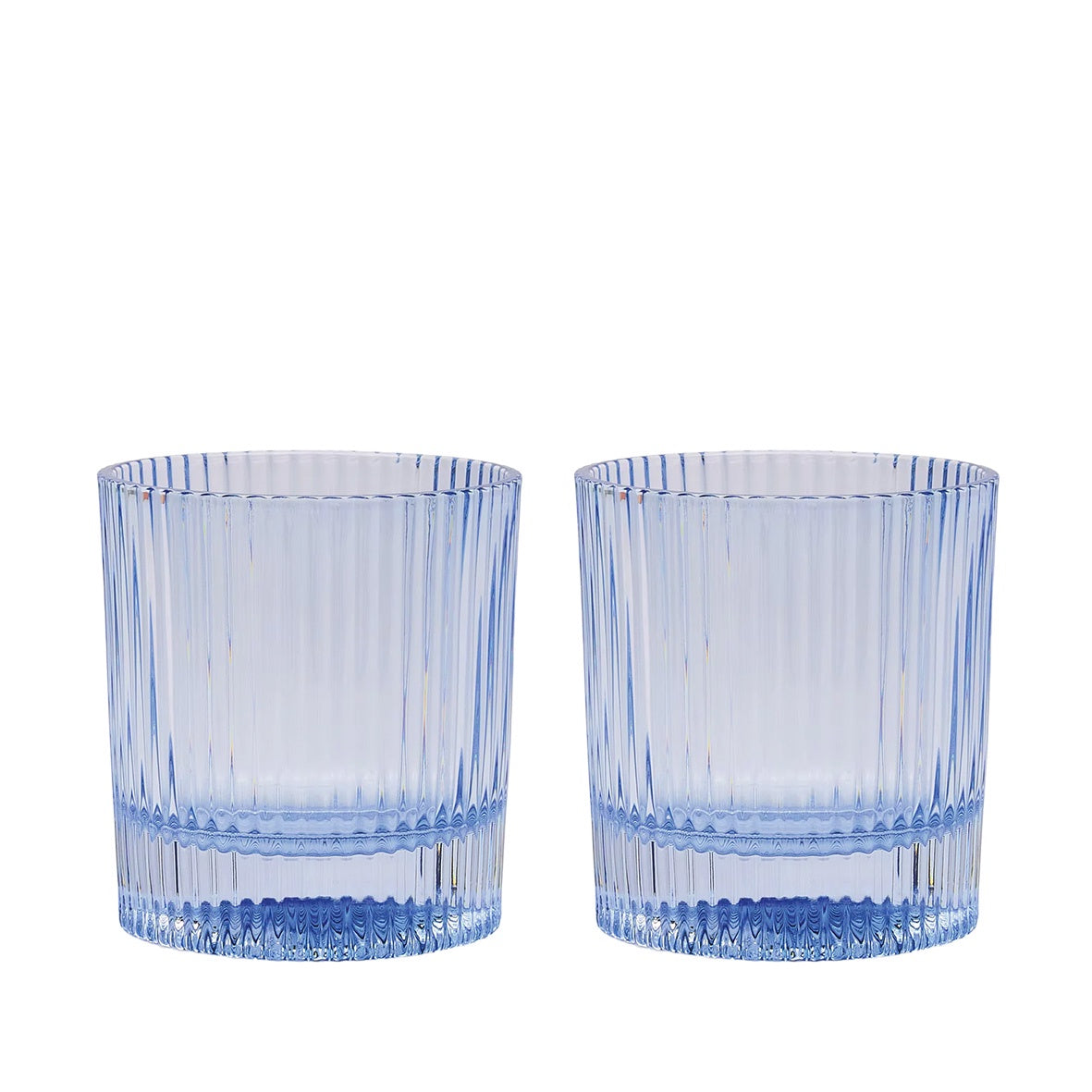 The Scout Lowball Glass | Set of 2 Blue