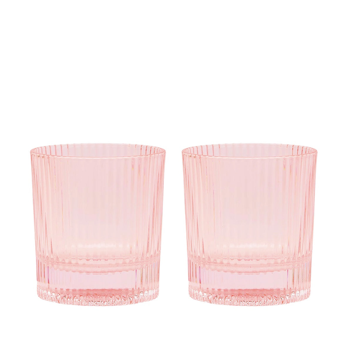 The Scout Lowball Glass | Set of 2 Blush