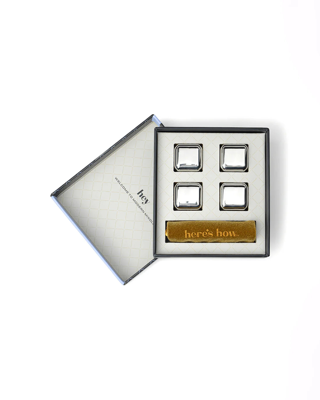 The Ruby Silver Cocktail Chillers | Set of 4