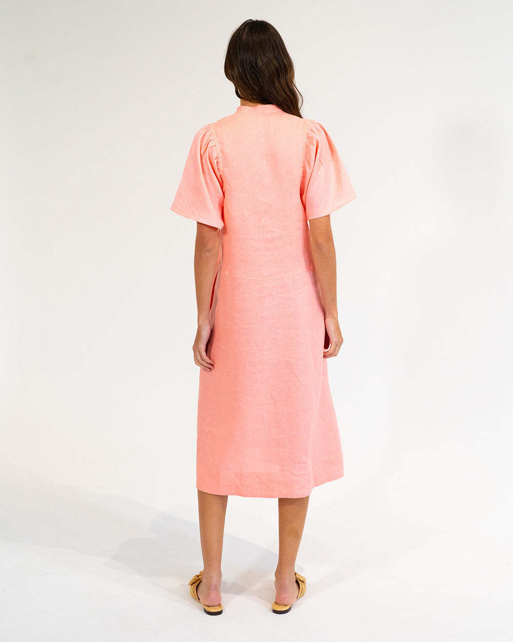 Ticino Dress | Coral