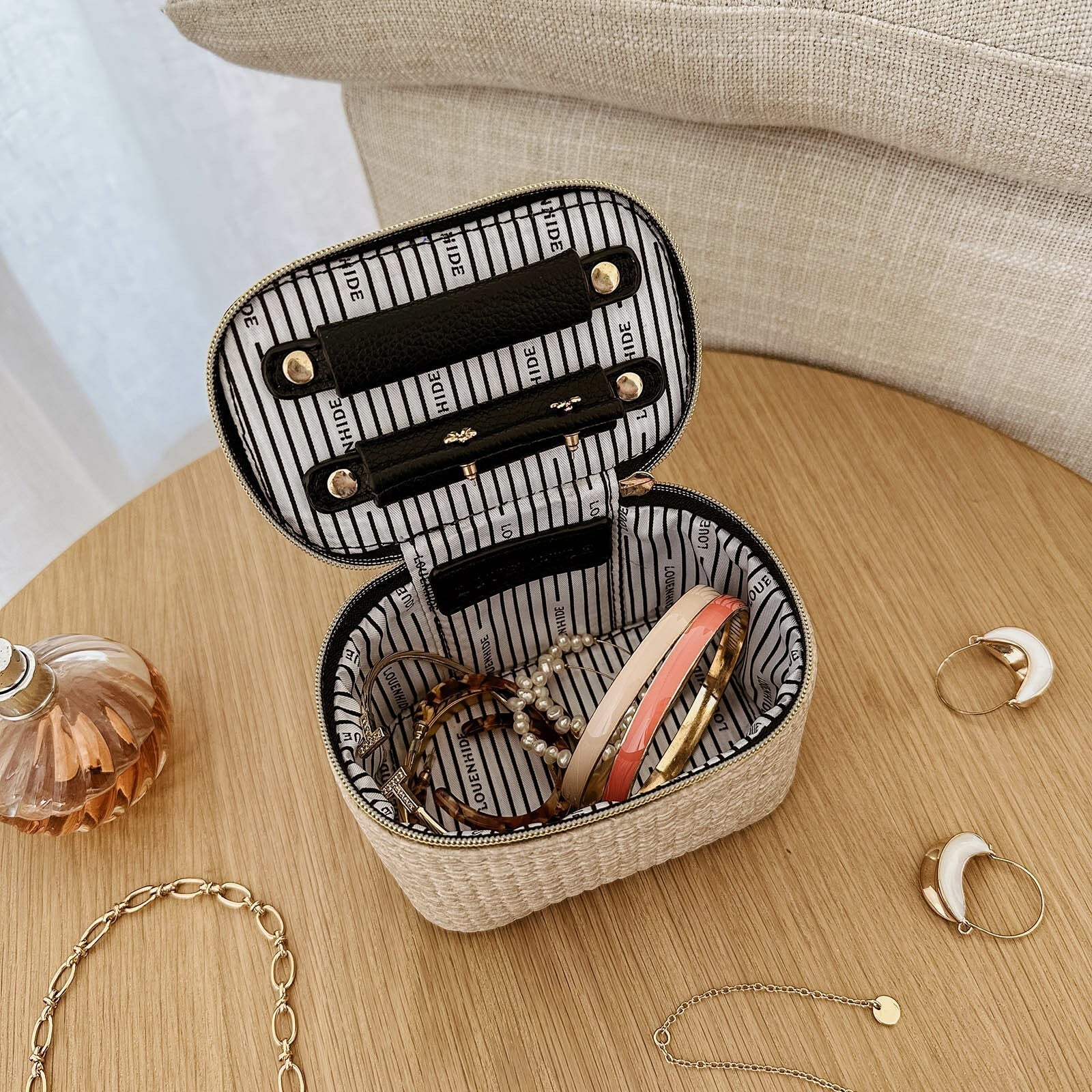 Trudy Jewellery Box | Natural Black