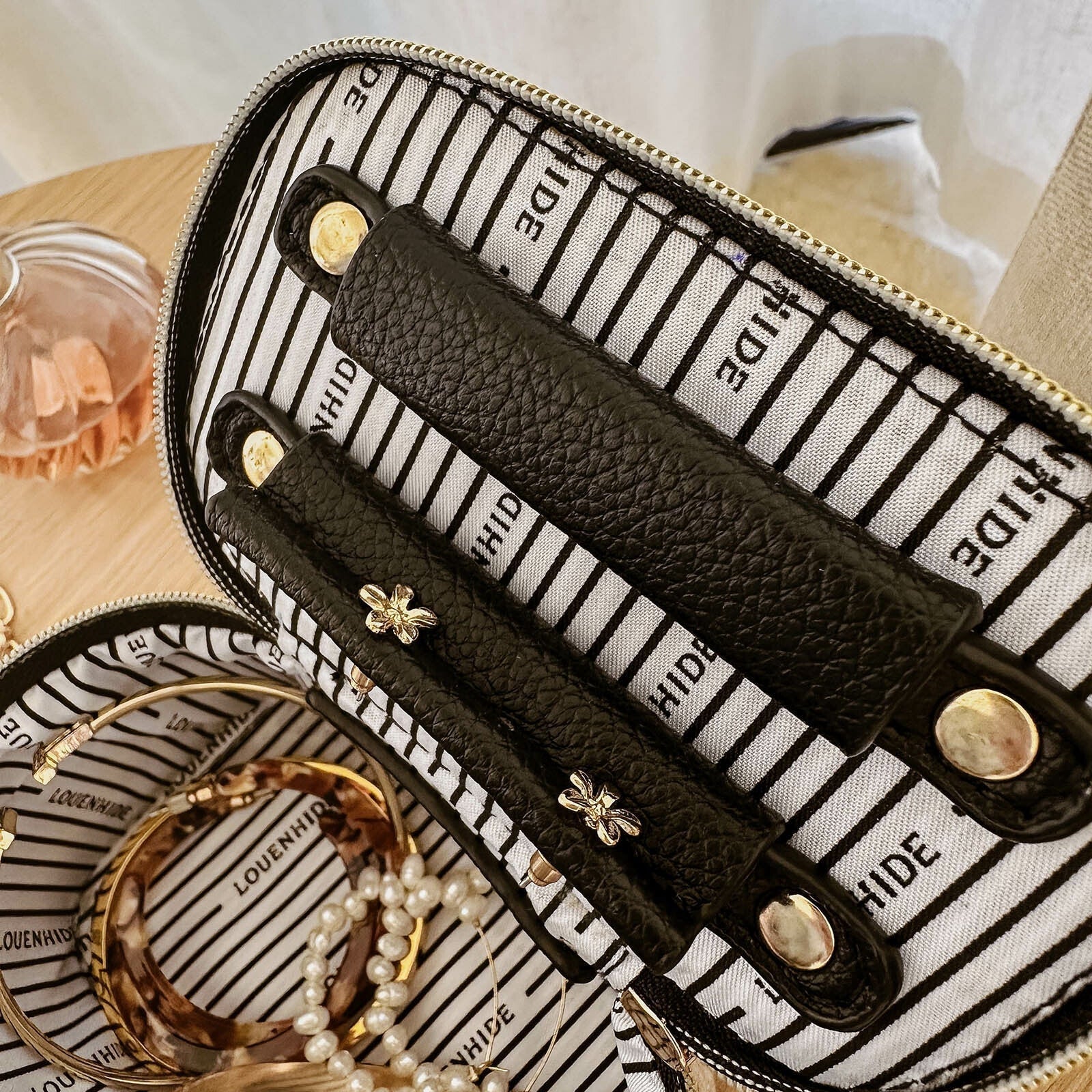 Trudy Jewellery Box | Natural Black