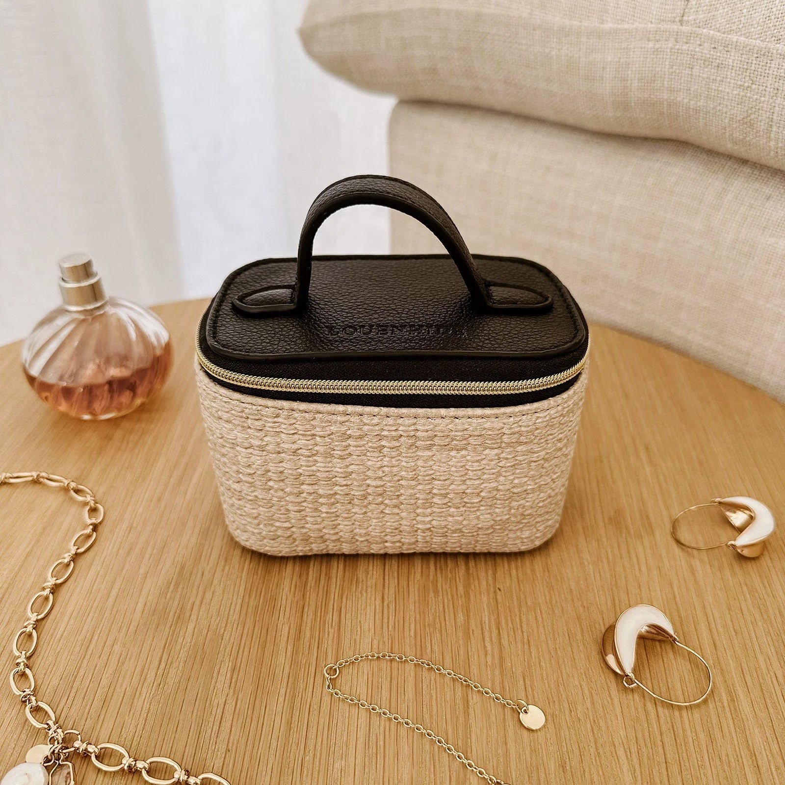 Trudy Jewellery Box | Natural Black
