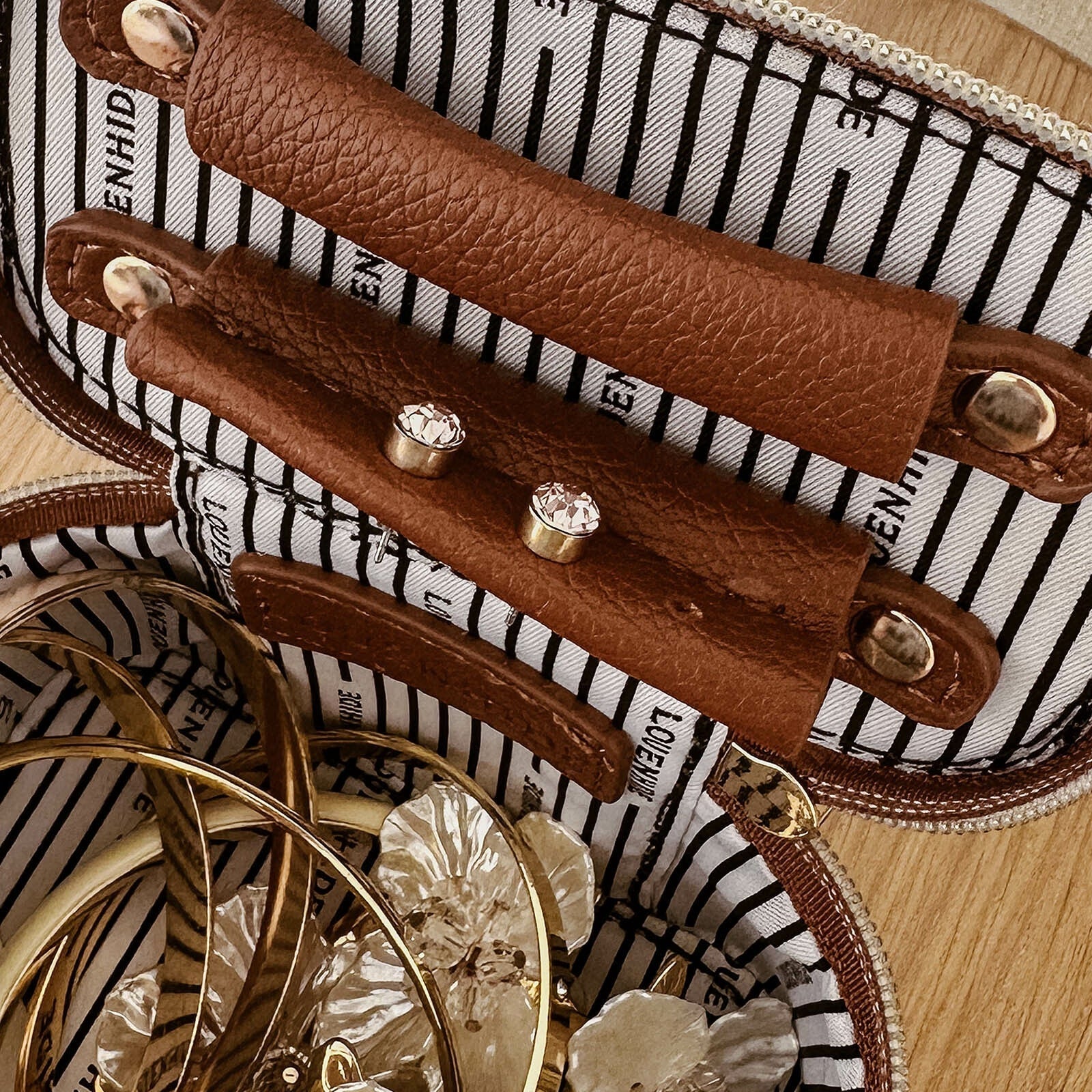 Trudy Jewellery Box | Natural Tan