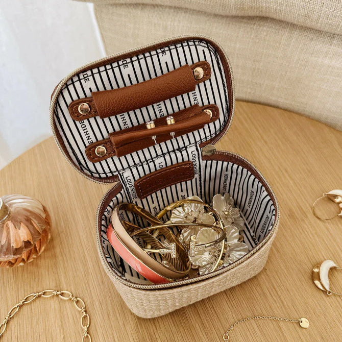 Trudy Jewellery Box | Natural Tan