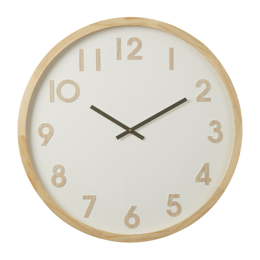 Leonard Wall Clock 61cm | Natural