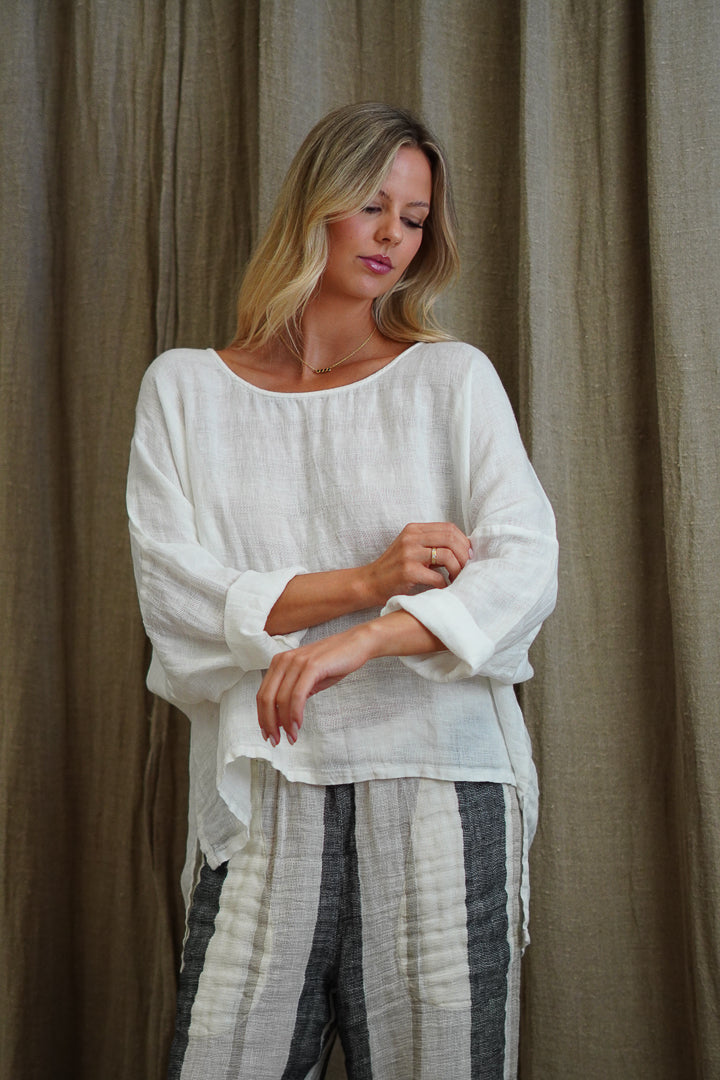 Valentina Top | White