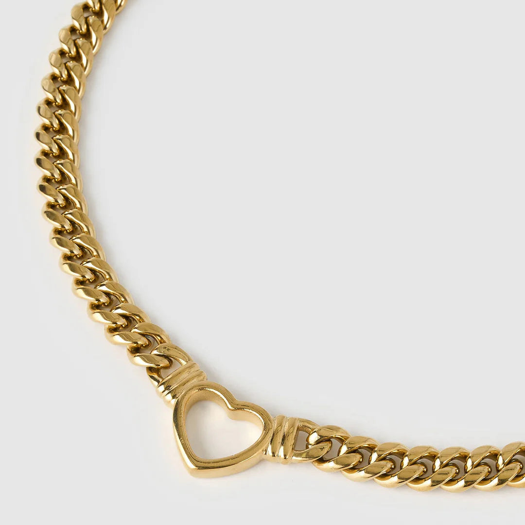Valentine Necklace | Gold