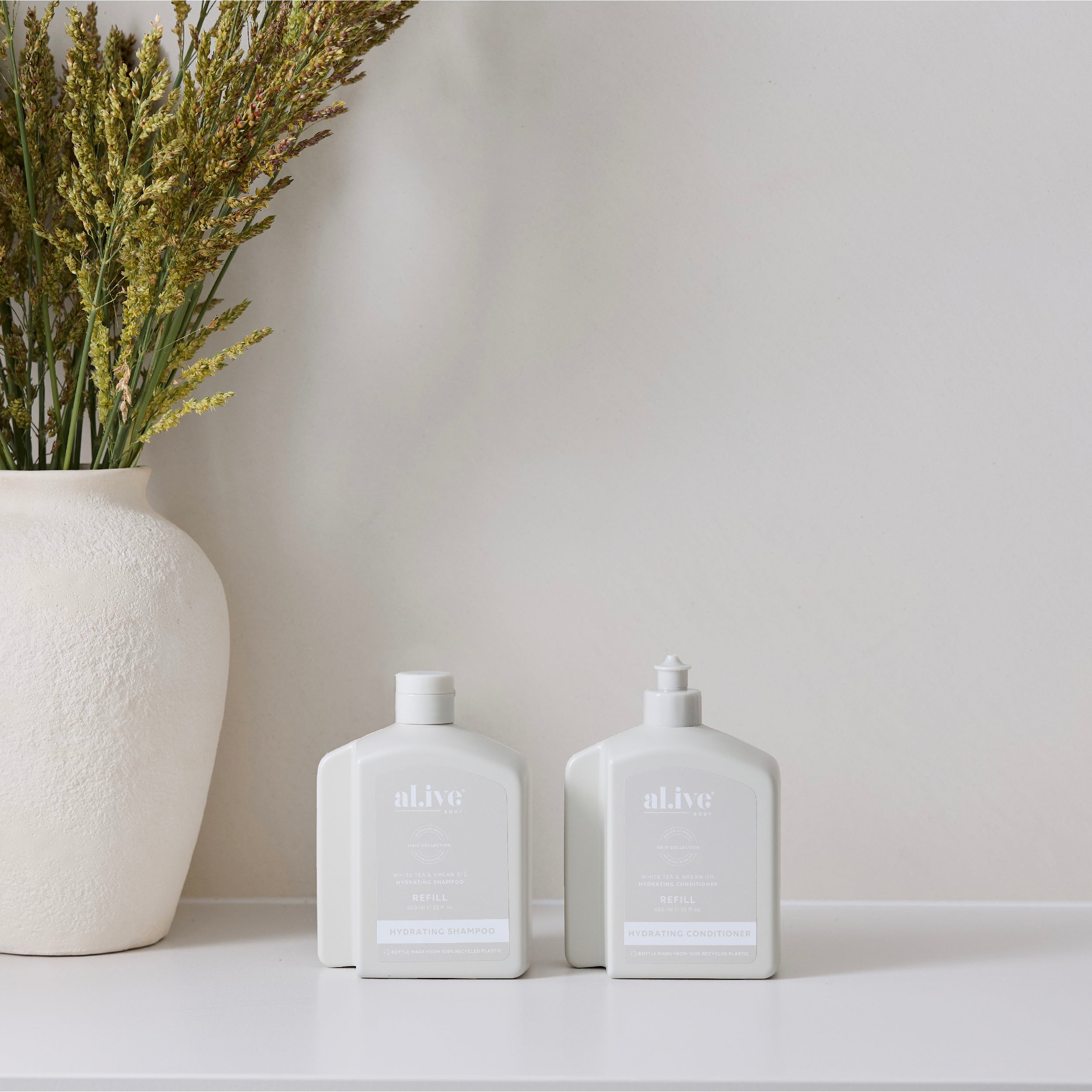 White Tea & Argan Oil 650ml Conditioner Refill