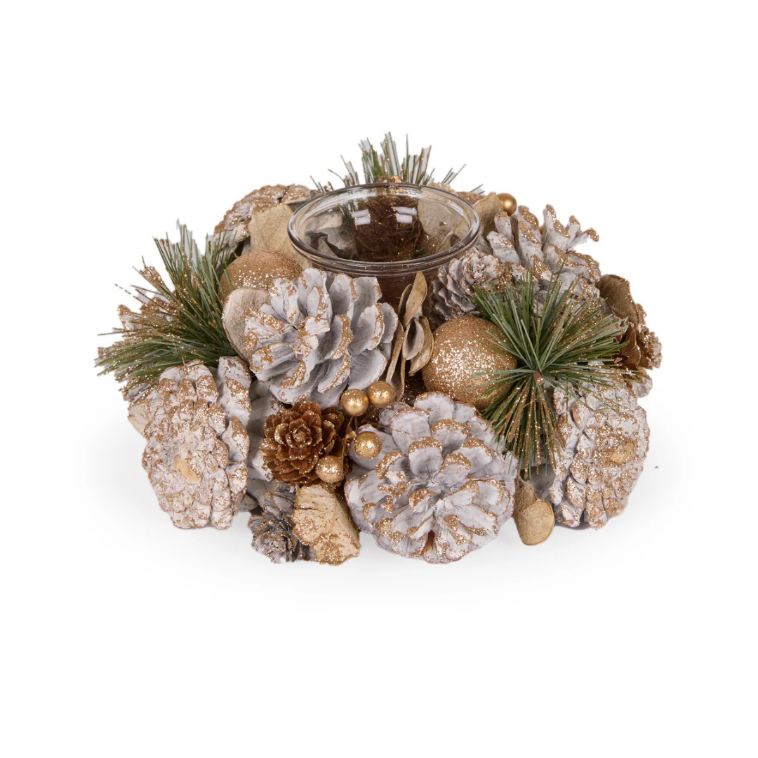 Winter Woodland Light Holder