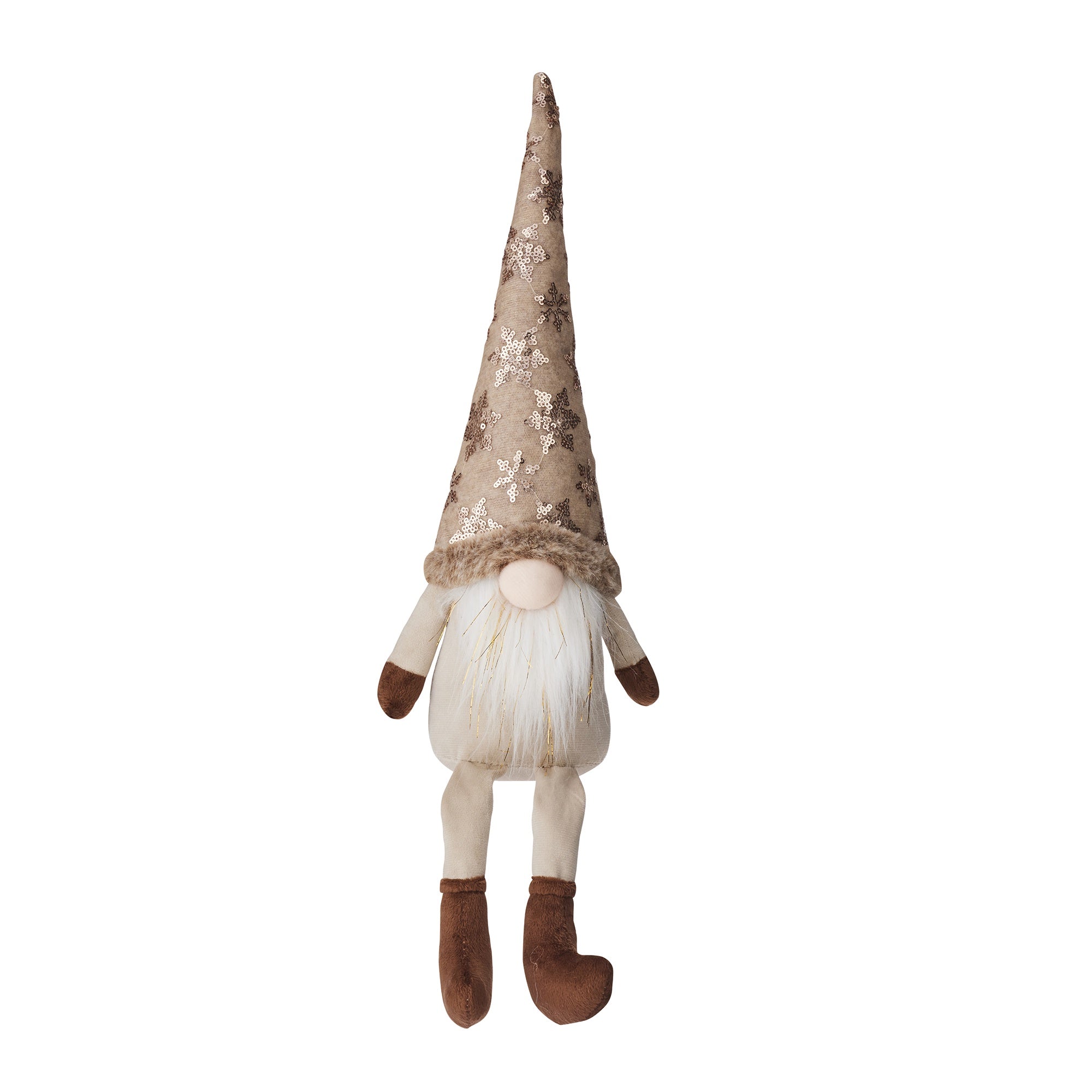 Gnome Dangly Legs w/Snowflake Hat