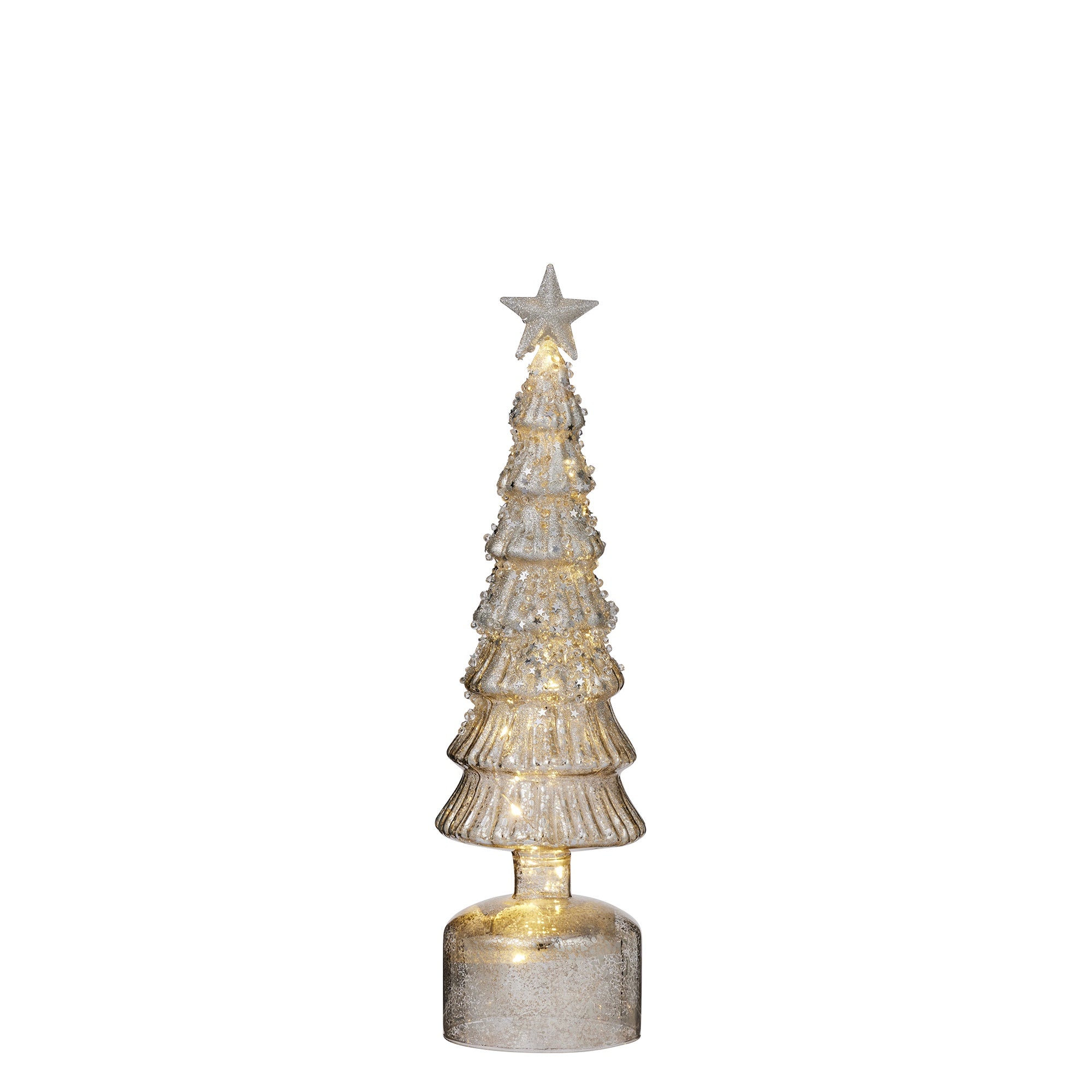 LED Glass Christmas Tree | Small