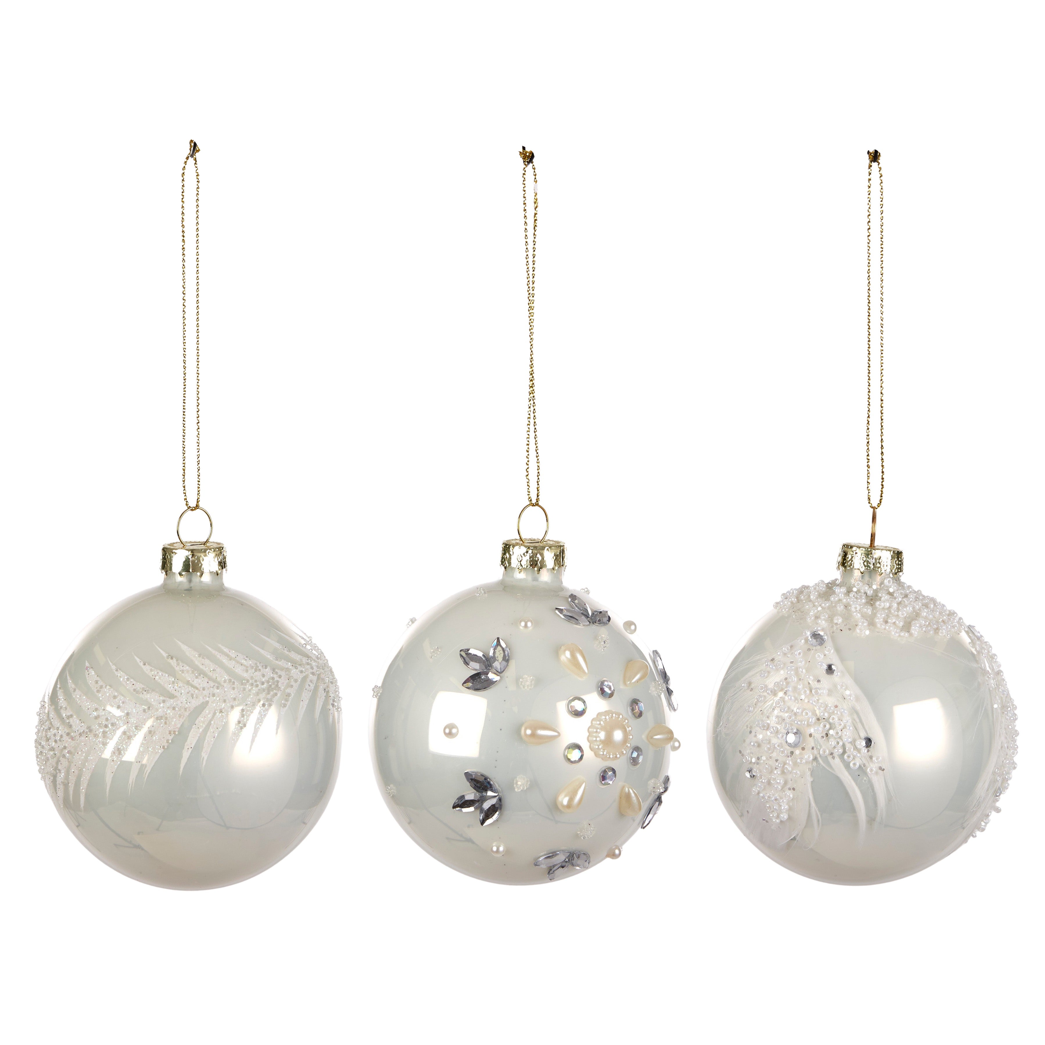 Glass Pearl Bauble | 3 Styles