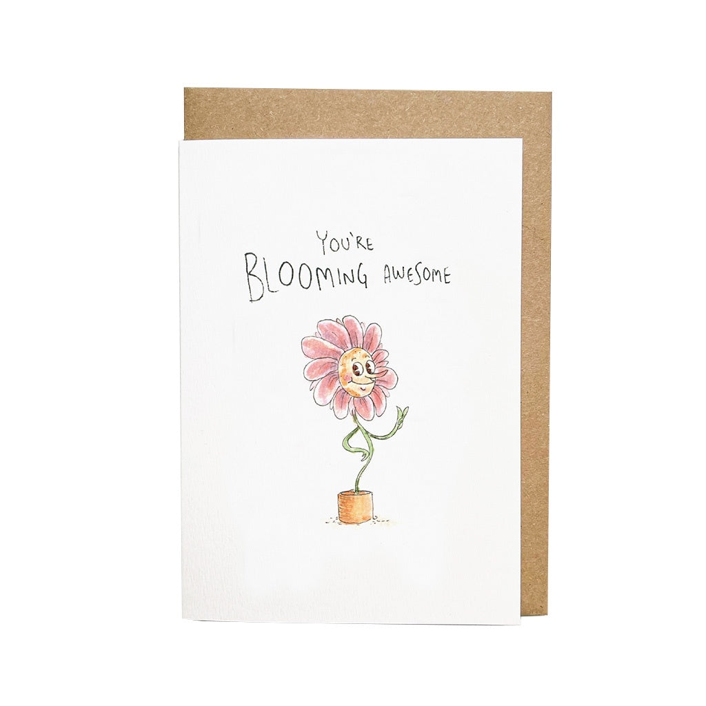 'You're Blooming Awesome' Card
