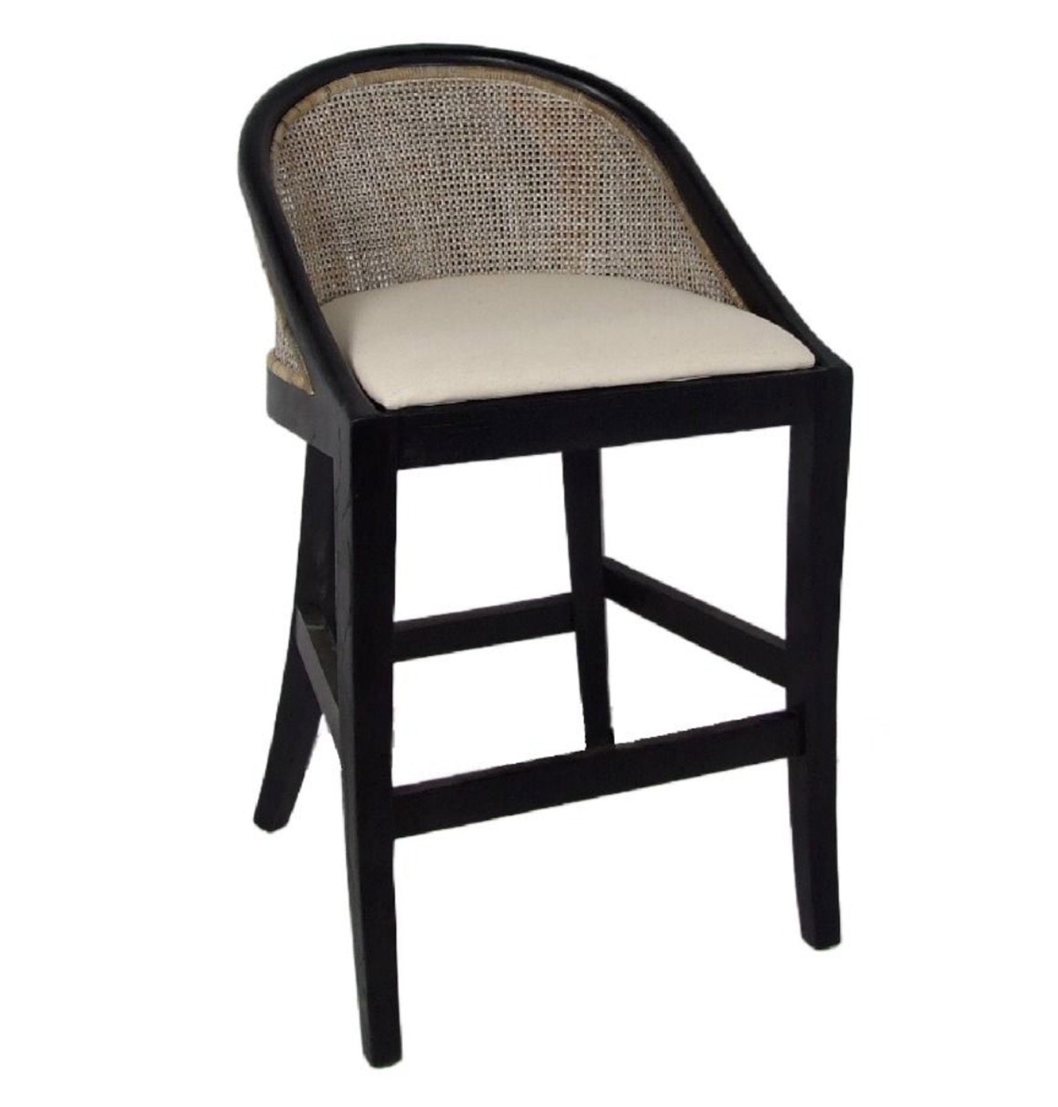 Havana Kitchen Stool | Smoked Greywash