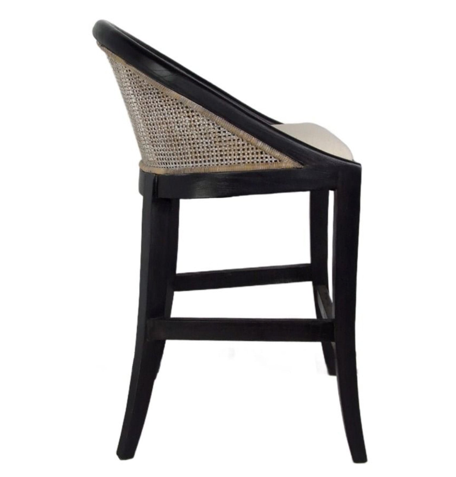 Havana Kitchen Stool | Smoked Greywash